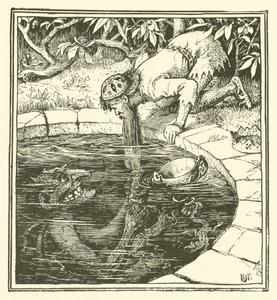 Král Kojata (rytina) od Henry Justice Ford