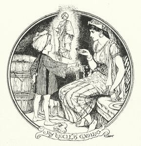 Můj strýc přichází (rytina) od Henry Justice Ford