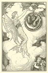 Princ Narcis a princezna Potentilla (rytina) od Henry Justice Ford