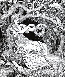 Princezna Narcis a princezna Potentilla od Henry Justice Ford