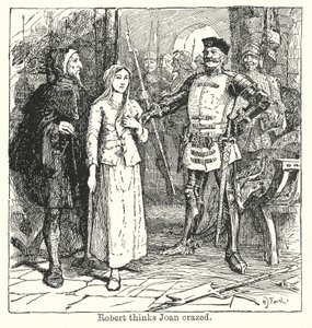 Robert si myslí, že Joan je blázen (litografie) od Henry Justice Ford