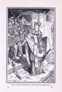 St Dunstan vyděsil ozbrojené muže krále Edwyho, 1912 od Henry Justice Ford