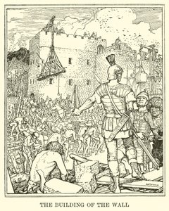 Stavba zdi od Henry Justice Ford