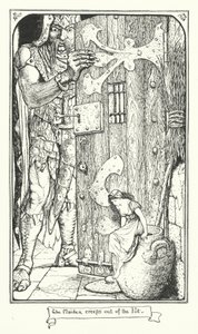 Panna leze z hrnce (rytina) od Henry Justice Ford