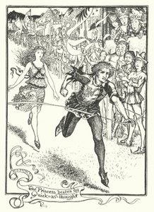 Princezna poražená rychlým myšlením (rytina) od Henry Justice Ford