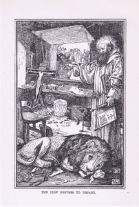 Lev odmítá odejít, 1912 od Henry Justice Ford