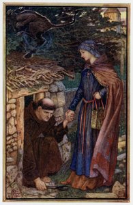 "Rozumná žena přiměje Dunstana, aby opustil svou celu." od Henry Justice Ford