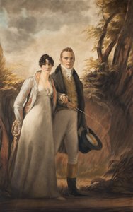 Pan a paní Campbellovi z Kailzie (mezzotinta) od Henry Macbeth Raeburn