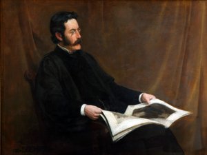 Sir James George Frazer (olej na plátně) od Henry Macbeth Raeburn
