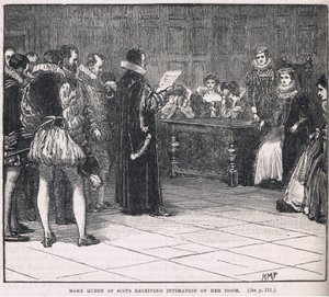 Mary Queen of Scots dostává náznak své zkázy od Henry Marriott Paget