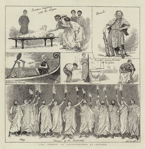 Aristofanovy žáby v Oxfordu od Henry Marriott Paget