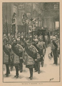 Pohřeb vévody z Wellingtonu od Henry Marriott Paget