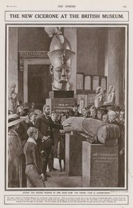 Nový cicerone v Britském muzeu od Henry Marriott Paget