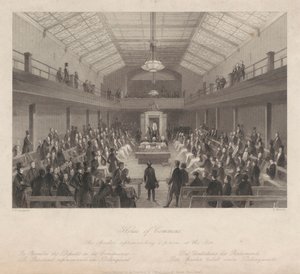 Dolní sněmovna/ Předseda kárající osobu v advokátní komoře od Henry Melville