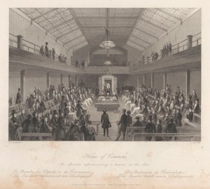 Dolní sněmovna/ Předseda kárající osobu v advokátní komoře od Henry Melville