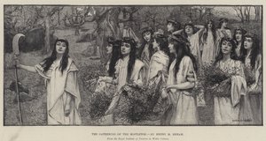 Shromáždění jmelí od Henry Meynell Rheam