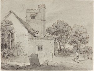 Aldenham Church, Hertfordshire od Henry Monro