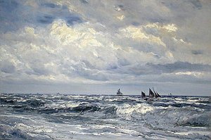 Pohled na moře od Henry Moore