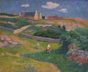 Bretonská krajina od Henry Moret