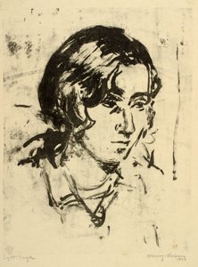 Ženský portrét od Henry Nielsen
