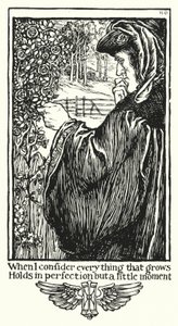 Shakespearovy sonety, Sonet XV (litho)