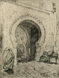 Brána v Tangeru od Henry Ossawa Tanner