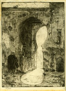 Brána v Tangeru od Henry Ossawa Tanner