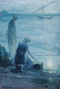 Mojžíš v býčích houštinách od Henry Ossawa Tanner