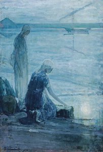 Mojžíš v Bullrushes, 1921. od Henry Ossawa Tanner