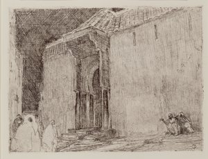 Mešita, Tanger od Henry Ossawa Tanner