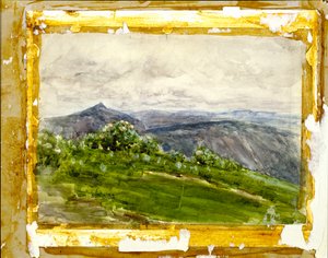 Horská krajina, Highlands, Severní Karolína, 1889. od Henry Ossawa Tanner