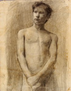 Studie mladého muže od Henry Ossawa Tanner