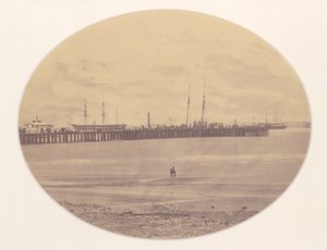 Long Dock at Hilton Head, Port Royal, Jižní Karolína od Henry P. Moore