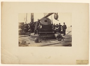 Minomet [na] americkém škuneru C.P. Williams, Port Royal, S.C. od Henry P. Moore