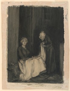 Bílý můj len, červený můj prsten, zlaté srdce mé snoubenky od Henry Patrick Raleigh