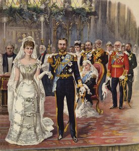 Svatba vévody z Cornwallu a Yorku s princeznou Mary, Královská kaple, St James