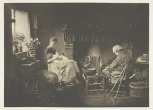 Svítání a západ slunce od Henry Peach Robinson