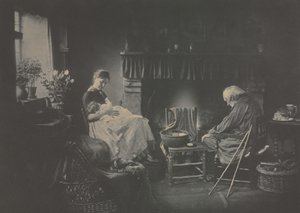Svítání a západ slunce od Henry Peach Robinson