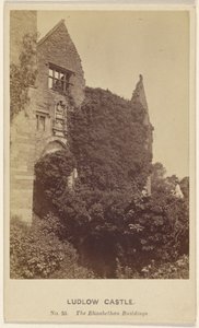 Hrad Ludlow. Alžbětinské budovy. od Henry Peach Robinson