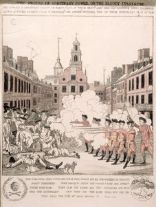 Bostonský masakr, 5. března 1770 od Henry Pelham