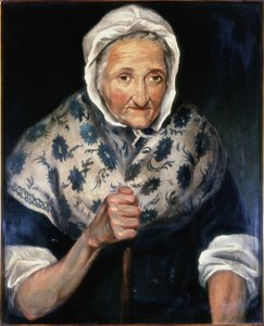 Judy Dowling - Keeper of the Town Hutch (olej na plátně)