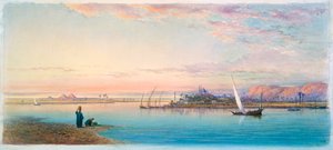 Nil od Bulaq, Egypt, 1868