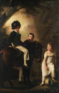 The Drummond Children, ca. 1808-9. od Henry Raeburn