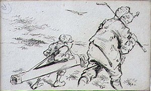 The Bumbling Golfer, ilustrace z časopisu 