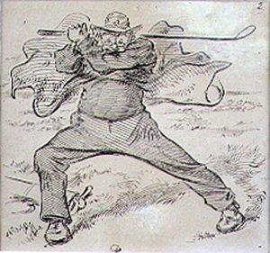 The Chaotic Golfer, ilustrace z časopisu 