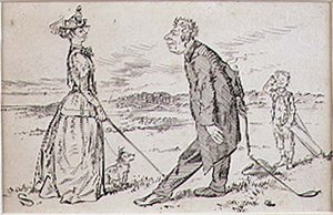 The Courteous Golfer, ilustrace do časopisu 