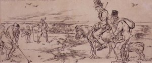 The Difficult Putt, ilustrace z časopisu 