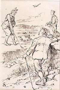 The Winning Golfer, ilustrace z časopisu 