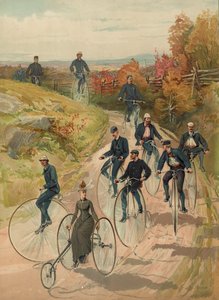 Cyklistika, kolem roku 1887