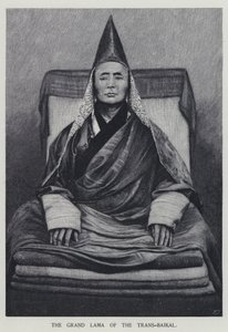 Velký lama Trans-Bajkalu (litho) od Henry Sandham